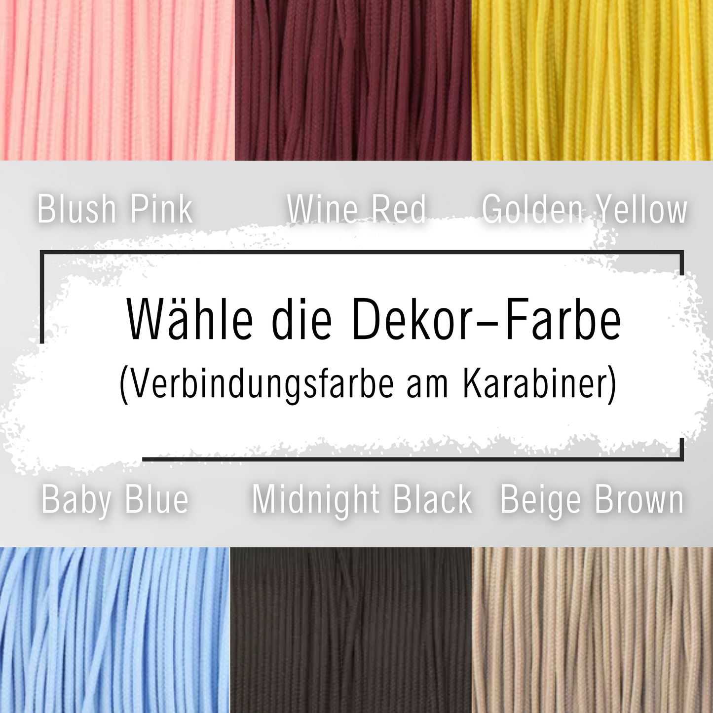 Halsband Classy Chick | Wähle deine Wunschfarbe | Biothane & Paracord